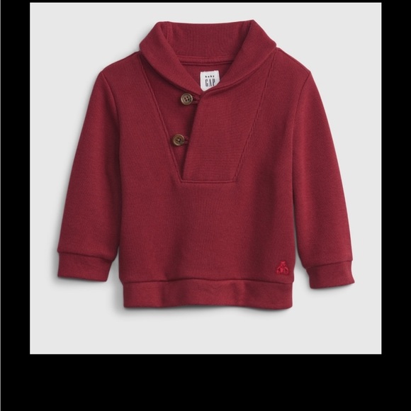 Baby Gap Shawl Collar Sweatshirt - Picture 1 of 2